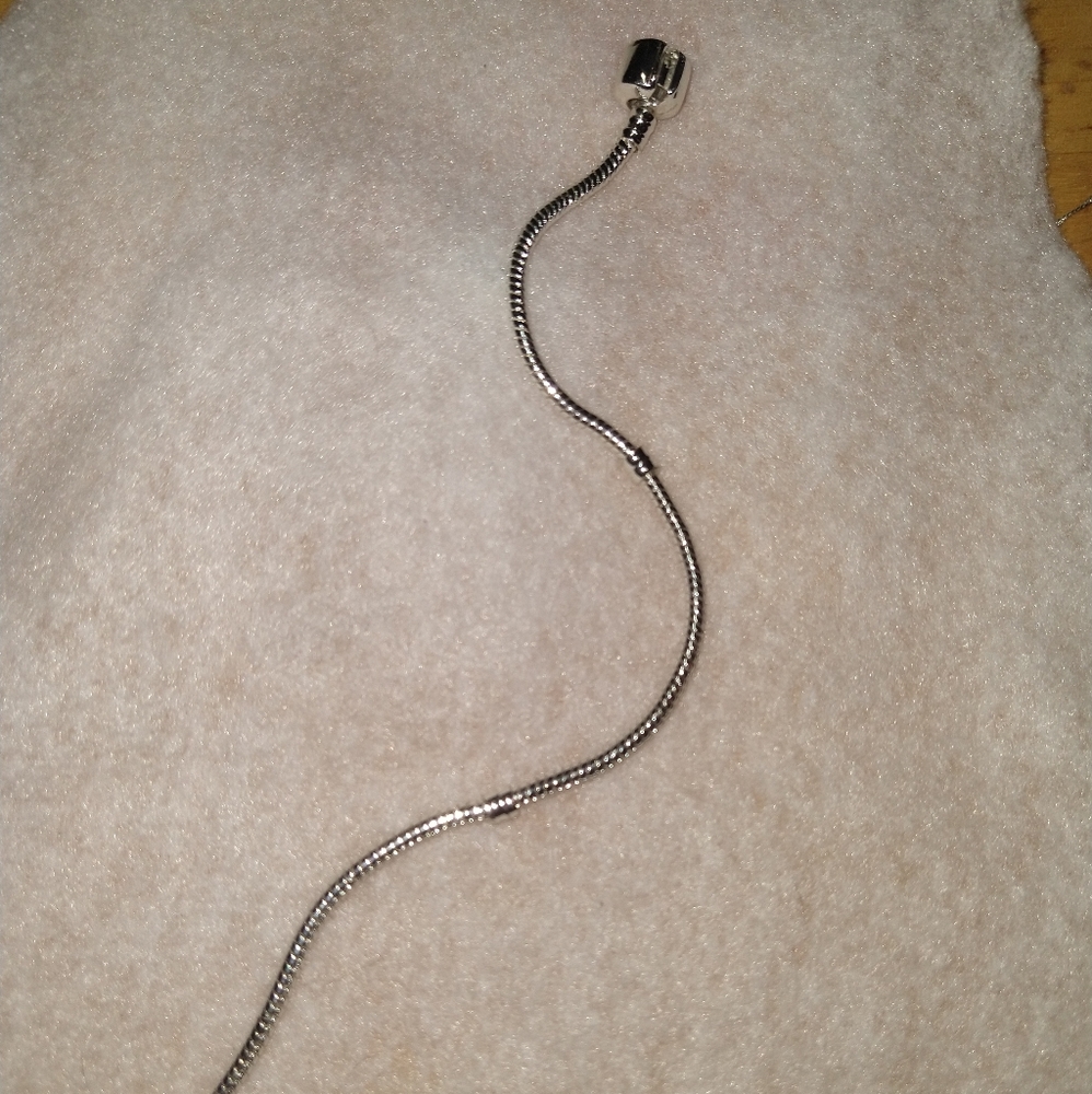925 Plated Snake Chain for EU/Pandora Charms NWOT